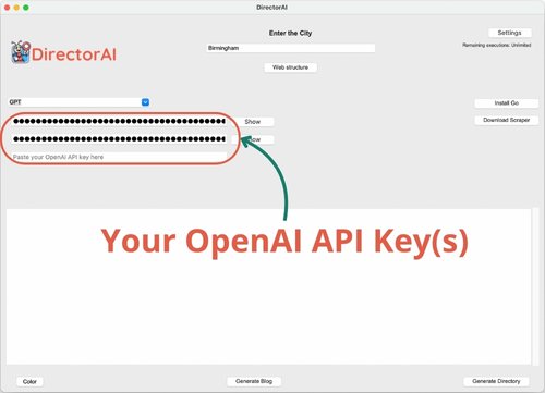 DirectorAI - GPT - OpenAI-API